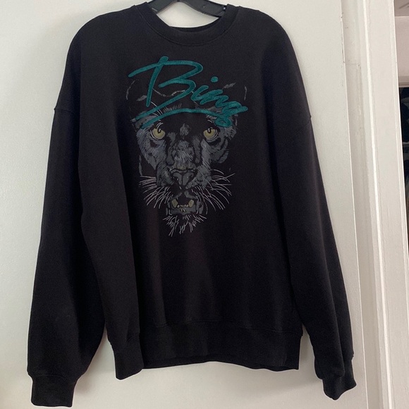 Anine Bing Kenny Leopard Sweatshirt - Picture 3 of 6